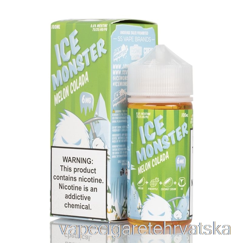 Vape Cigarete Ice Melon Colada - Ice Monster - 100ml 0mg